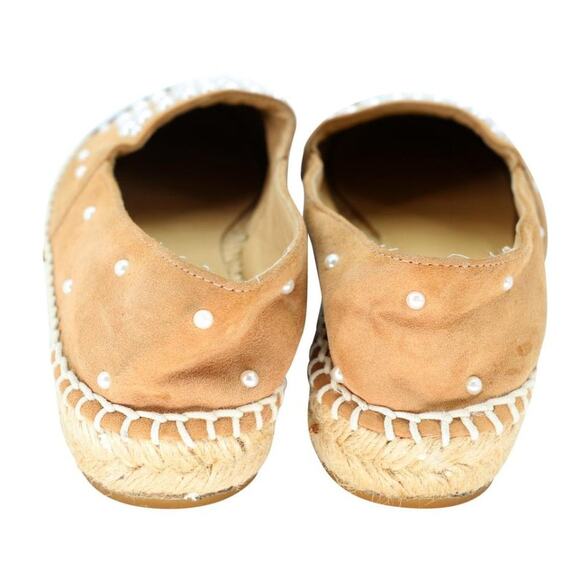 COPY - Chanel Espadrille 36 Suede Mother of Pearl CC Flats CC-S0207P-C043 - Picture 9 of 11